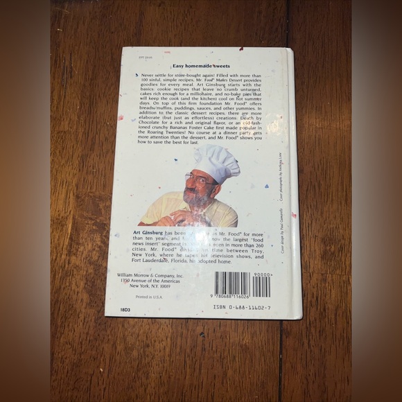 Mr Food Makes Dessert - Vintage Cookbook - Used - Picture 2 of 3